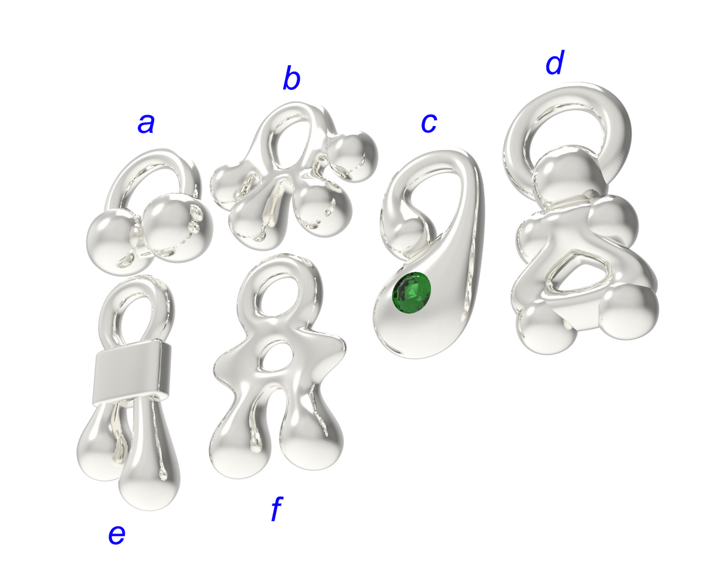 Three Charm Ring 250705