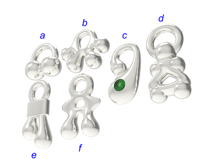 Three Charm Ring 250705