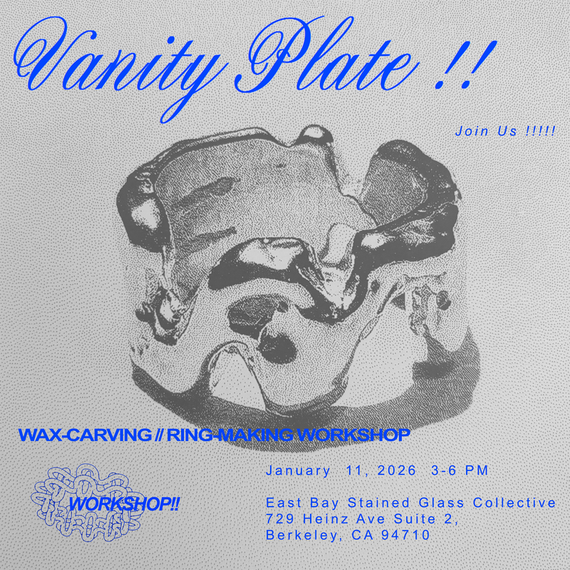Vanity Plate !! Workshop